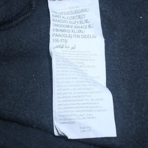 Under Armour Teens Black XL Pullover Hoodie Fleece Logo Sportswear