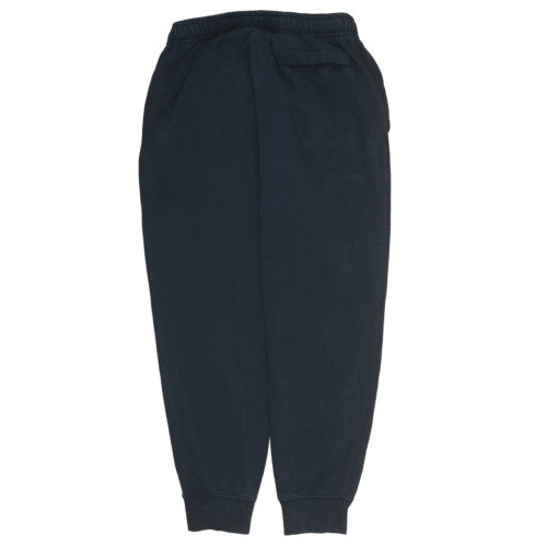 Nike Men's Black M Fleece Jogger Sweatpants with Red Logo