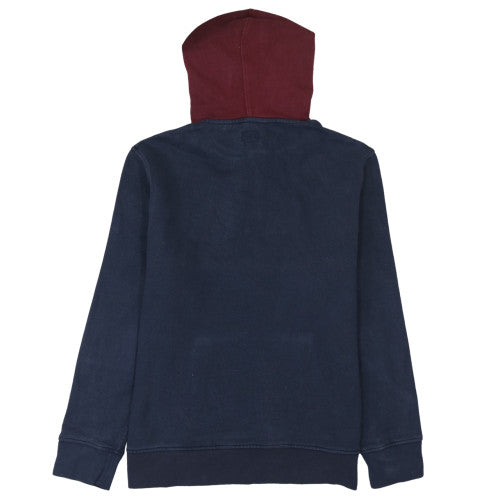 Levi's Men's Blue Pullover Hoodie L Logo Fleece Sweatshirt
