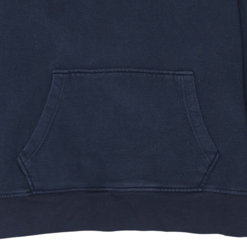 Levi's Men's Blue Pullover Hoodie L Logo Fleece Sweatshirt