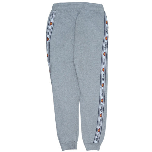 Ellesse Womens Grey Jogger Sweatpants UK 8 Cotton Blend Side Stripe