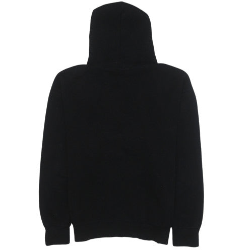 boohooMAN Men's Black Nirvana Pullover Hoodie Size L Graphic Fleece