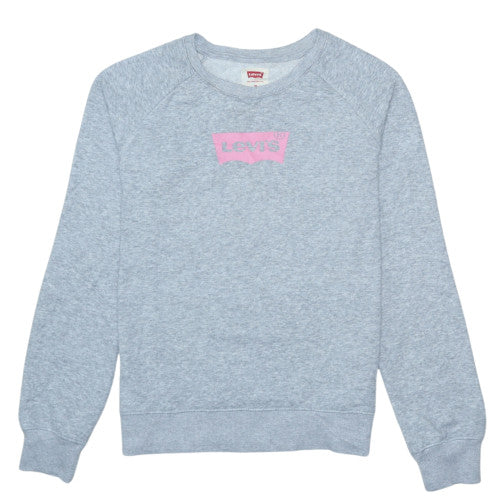 Levi's Girls Grey Logo Crew Neck Sweatshirt Size 14A 158cm