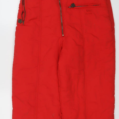 Rodeo Men Red Insulated Snow Pants 42 Straight Winter Outdoor
