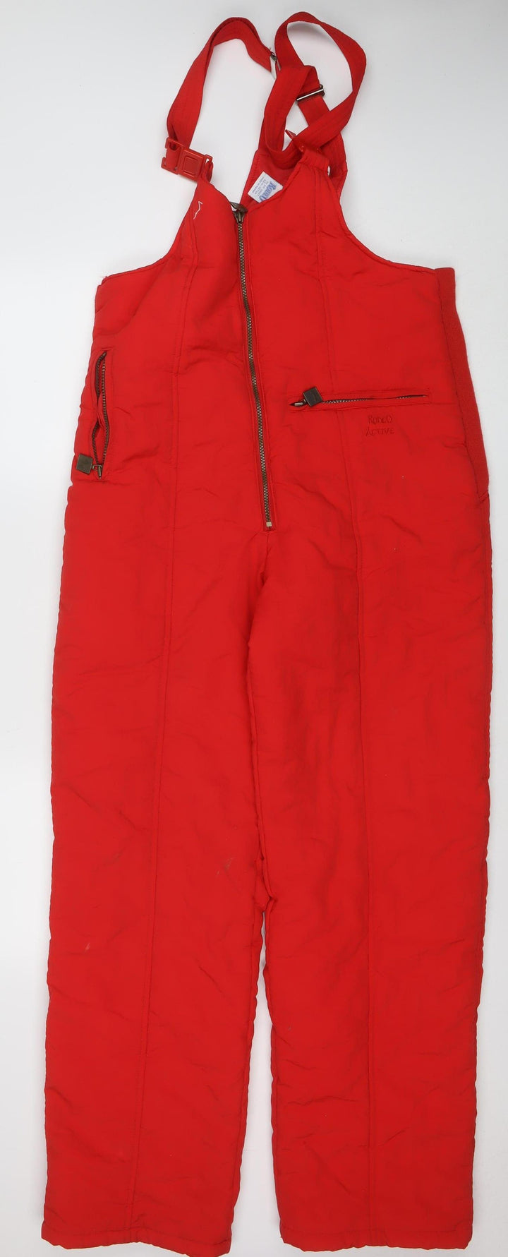 Rodeo Men Red Insulated Snow Pants 42 Straight Winter Outdoor