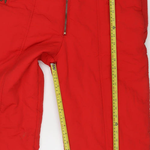 Rodeo Men Red Insulated Snow Pants 42 Straight Winter Outdoor