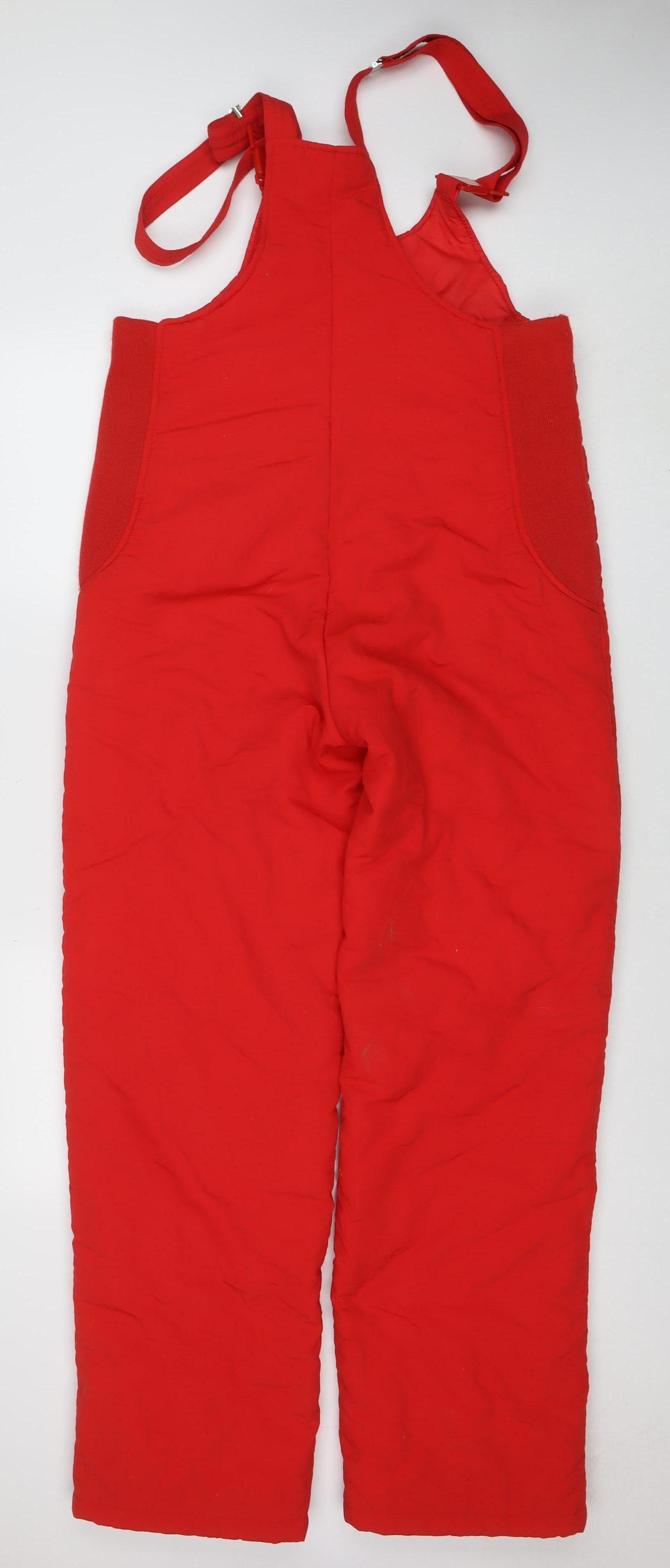 Rodeo Men Red Insulated Snow Pants 42 Straight Winter Outdoor