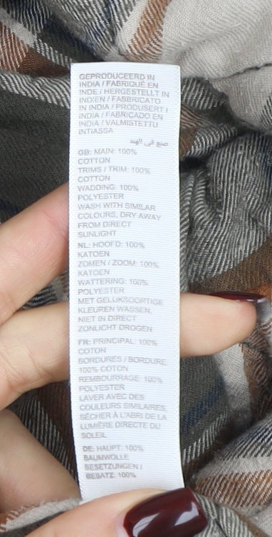 Fat Face Men's Blue Cotton Regular Fit Lined Casual Jacket M