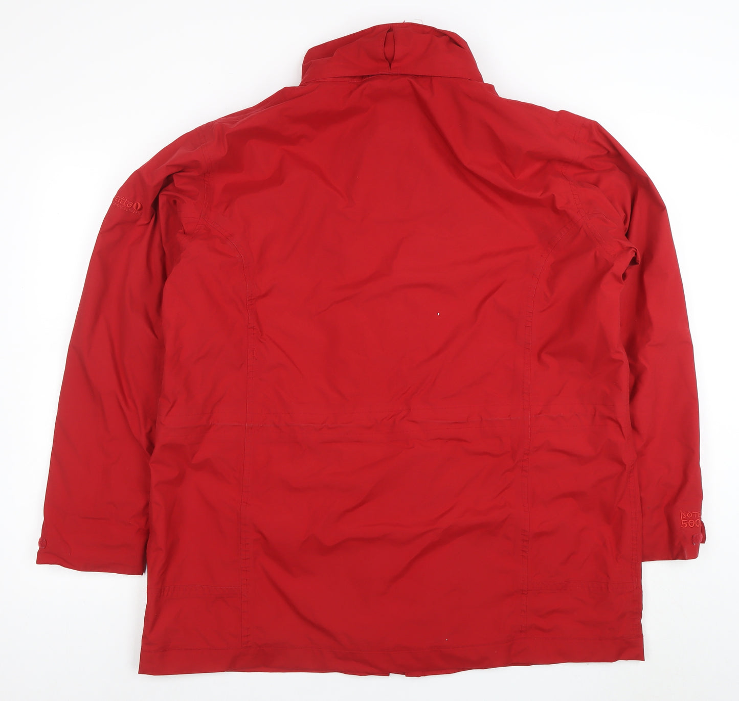 Regatta Women Red Waterproof Mid-Length Parka Jacket Size 18