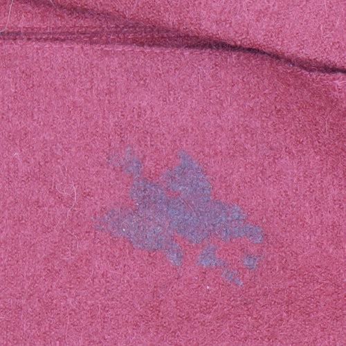 Peruvian Connection Women's Red Alpaca Wool Long Coatigan UK 22