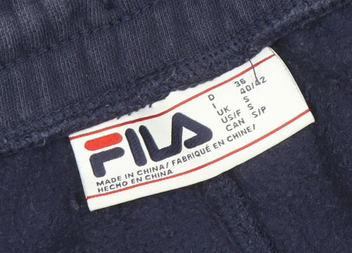 FILA Men's Blue Jogger Fleece Sweatpants Size S Regular Fit