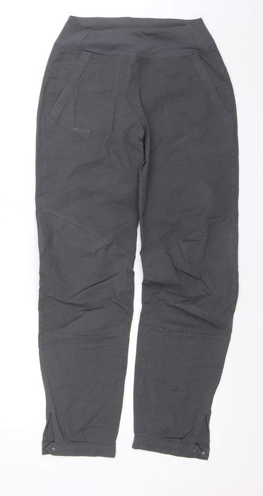 Patagonia Women's Black Cargo Trousers Size 4 Nylon Stretch Outdoor Pants