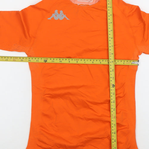 Kappa Orange Slim Fit Long Sleeve Women's Activewear Top M
