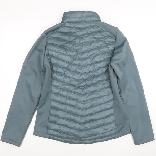 Trespass Men's Green Softshell Puffer Jacket Size S Full Zip Outdoor
