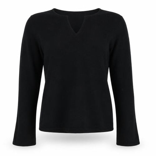 Dorothy Perkins Women's Black V-Neck Knit Jumper Size 14