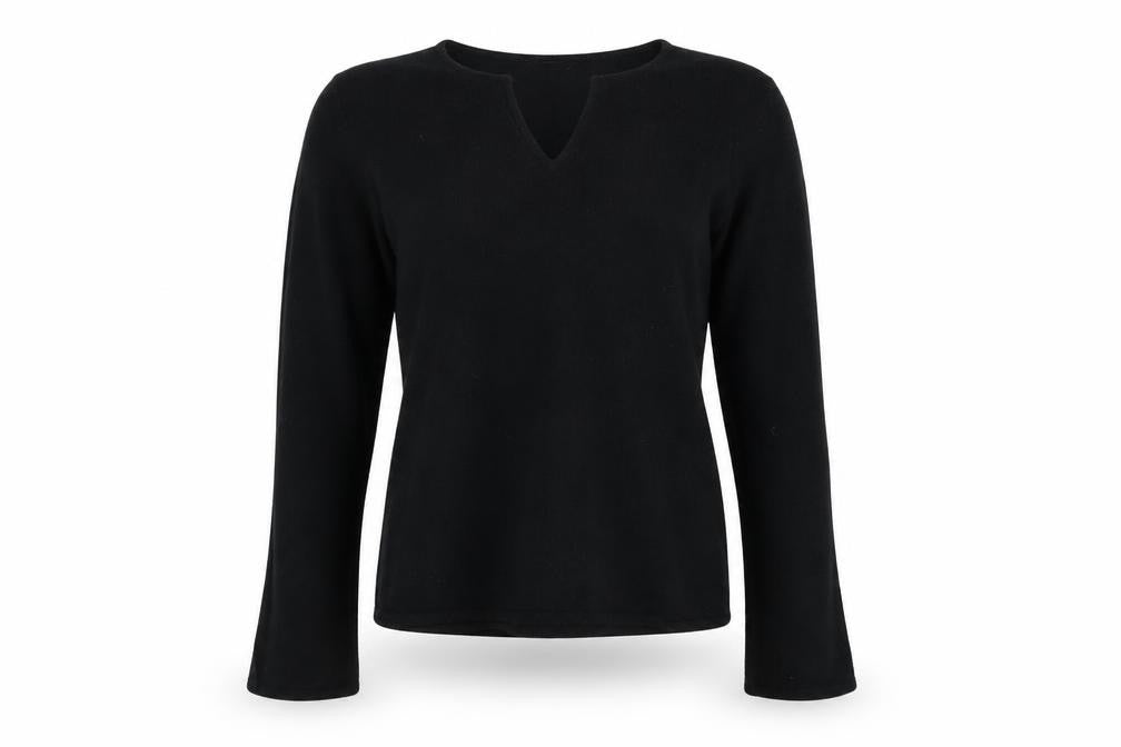 Dorothy Perkins Women's Black V-Neck Knit Jumper Size 14