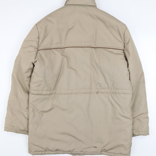 Debenhams Women’s Beige Puffer Jacket Size 12 Winter Coat