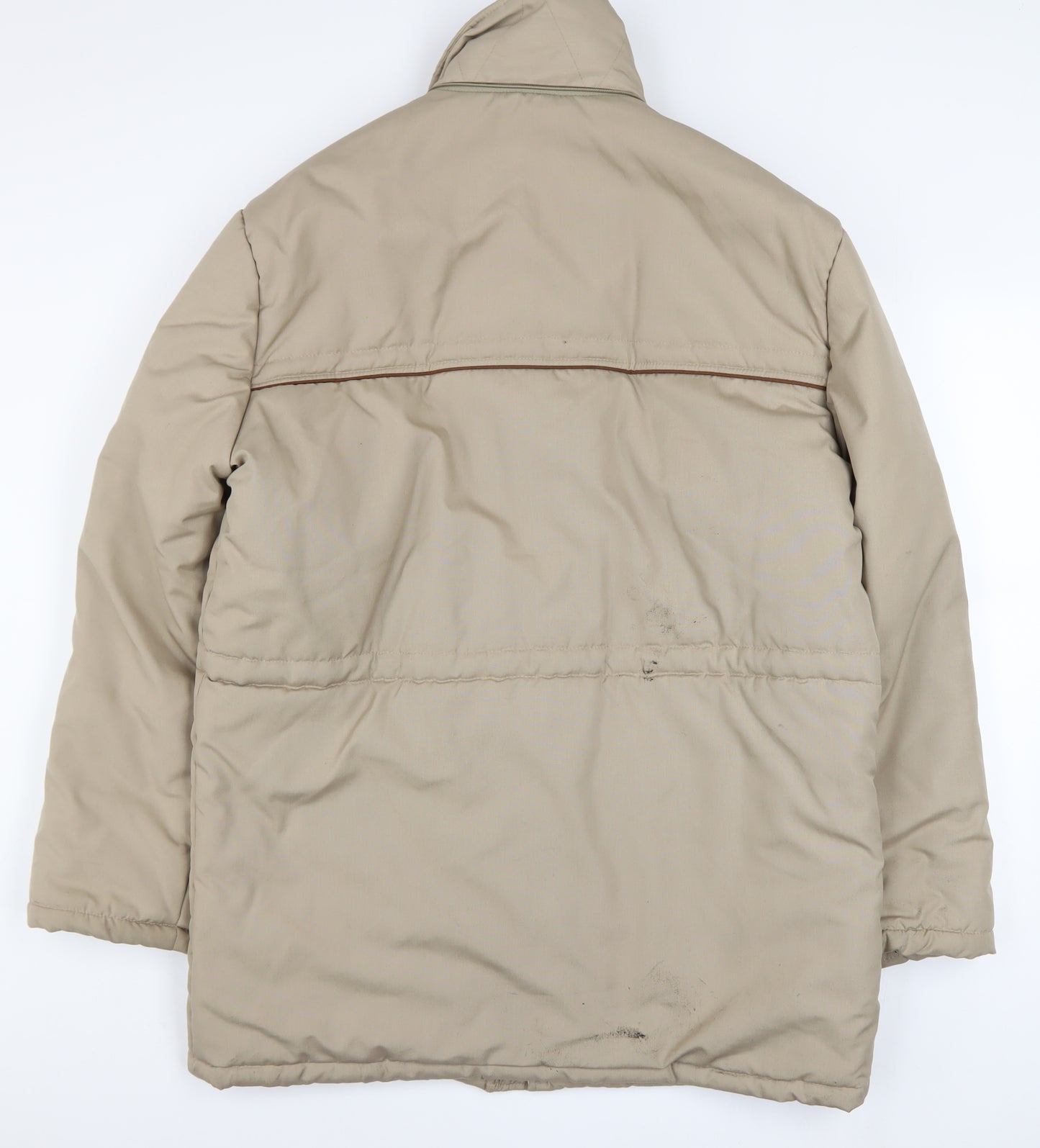 Debenhams Women’s Beige Puffer Jacket Size 12 Winter Coat