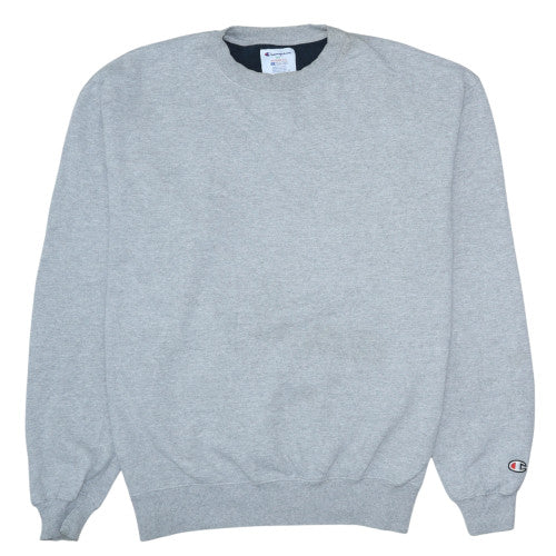 Champion Men's Grey XL Pullover Crew Neck Sweatshirt