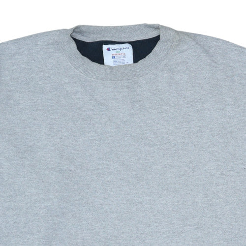 Champion Men's Grey XL Pullover Crew Neck Sweatshirt