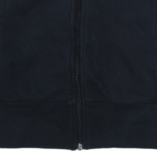 Adidas Womens Black XS Full Zip Hoodie Climalite Sportswear