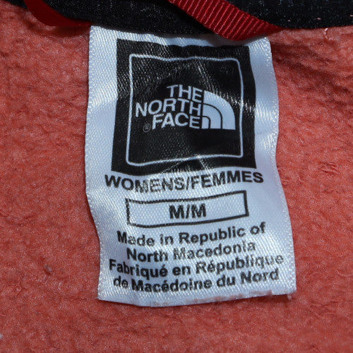 The North Face Womens Peach Crew Neck Pullover Sweatshirt M Cotton Blend