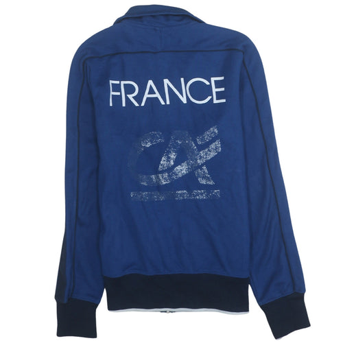 Nike Men's Blue France FFF Track Jacket Size M Athletic Fit