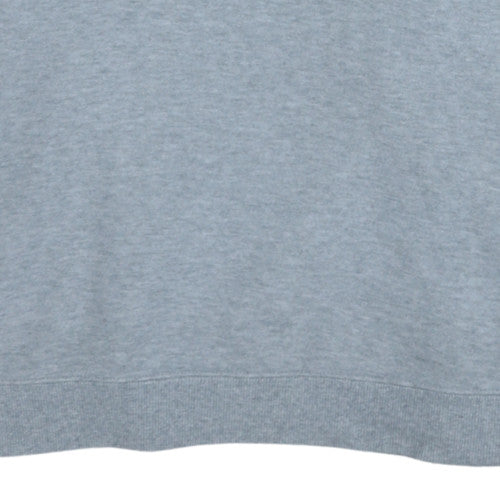 Adidas Womens Grey Hooded Pullover Sweatshirt Size 16 Lined Logo