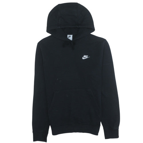 Nike Men's Black Pullover Hoodie Small Cotton Blend Fleece