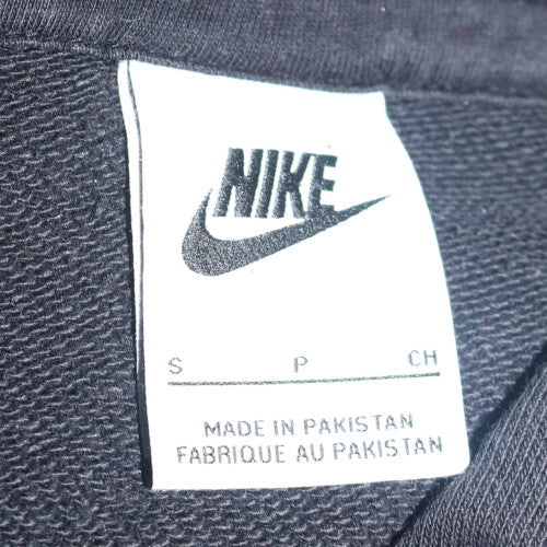 Nike Men's Black Pullover Hoodie Small Cotton Blend Fleece
