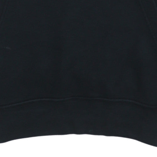 Nike Men's Black Pullover Hoodie Small Cotton Blend Fleece
