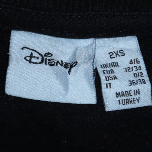 Primark Disney Womens Black 2XS Pullover Sweatshirt Mickey & Friends
