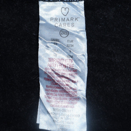 Primark Disney Womens Black 2XS Pullover Sweatshirt Mickey & Friends