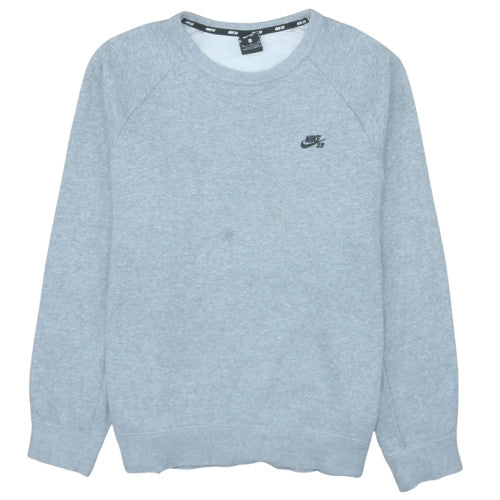 Nike SB Men's Grey XL Crew Neck Pullover Sweatshirt
