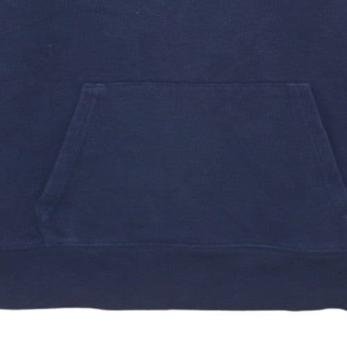 GAP Womens Navy Pullover Hoodie Size S Cotton Blend Casual Sweatshirt