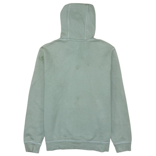 Nike Womens Green Pullover Hoodie Size L Fleece Lined Casual Sweatshirt