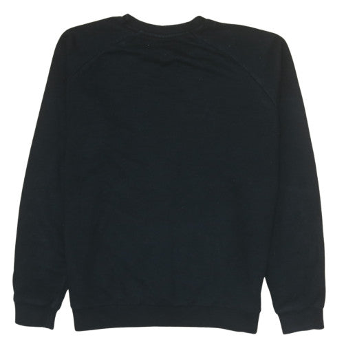 Outfitters Men's Black Crew Neck Pullover Sweatshirt Size M