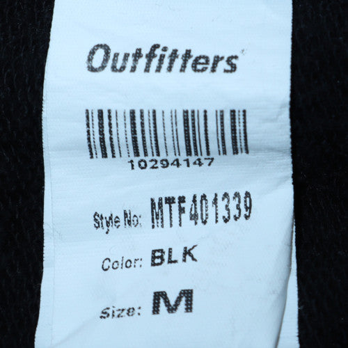 Outfitters Men's Black Crew Neck Pullover Sweatshirt Size M