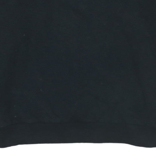 Outfitters Men's Black Crew Neck Pullover Sweatshirt Size M