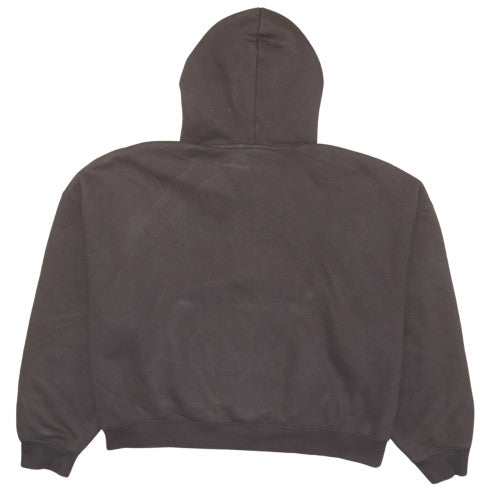 New Balance Women Brown L Pullover Hoodie Cotton Blend