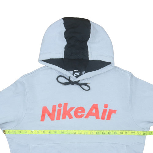Nike Air Mens Grey Pullover Hoodie Size L Sports Fleece Sweatshirt