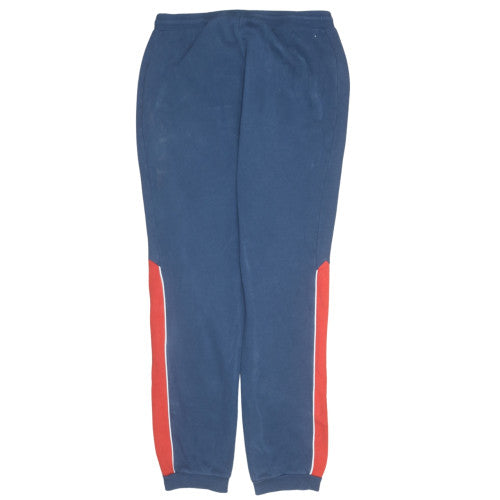 Ellesse Men’s Blue Jogger Trousers L Fleece Side Stripe Activewear
