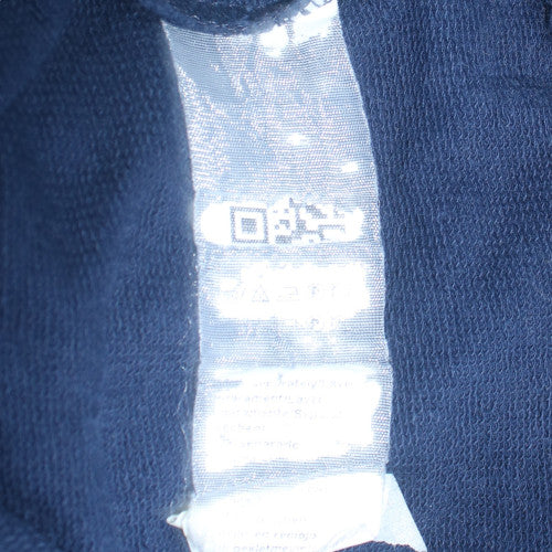 Armani Jeans Men's Blue Crew Neck Logo Sweatshirt Size M