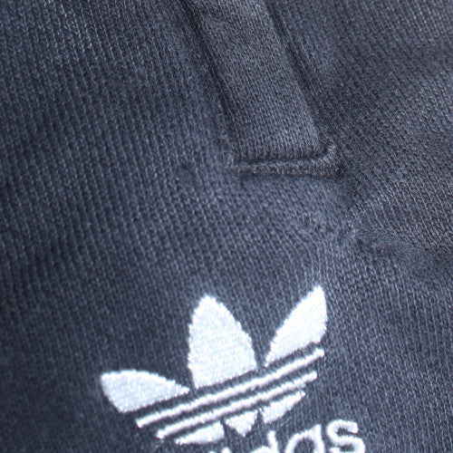 adidas Mens Black Small Jogger Fleece Trousers Regular Fit