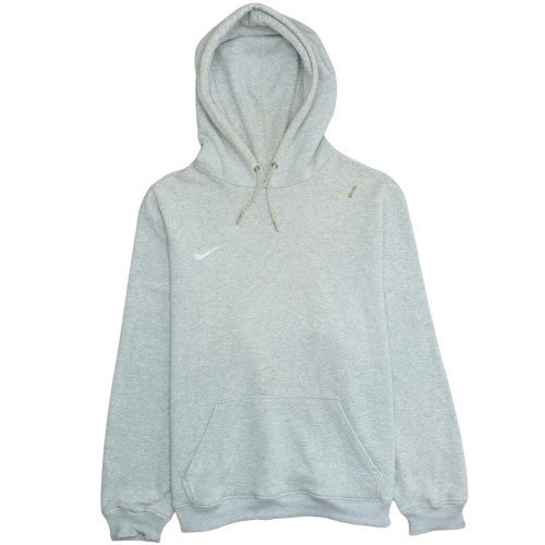 Nike Mens Grey XL Pullover Hoodie Sweatshirt Fleece Classic Fit