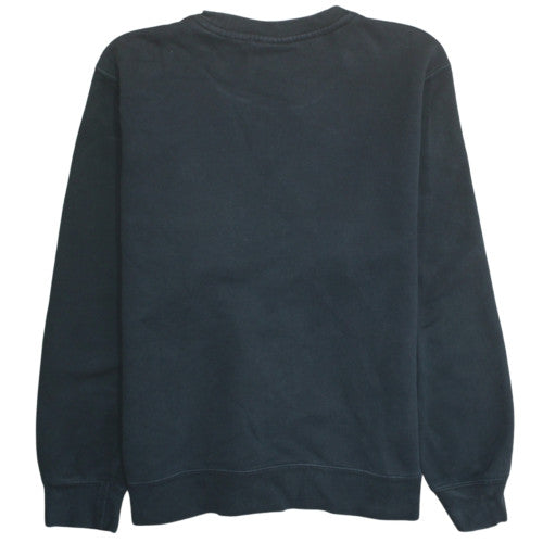 Nike Womens Black L Sweatshirt Crew Neck Pullover Cotton Blend