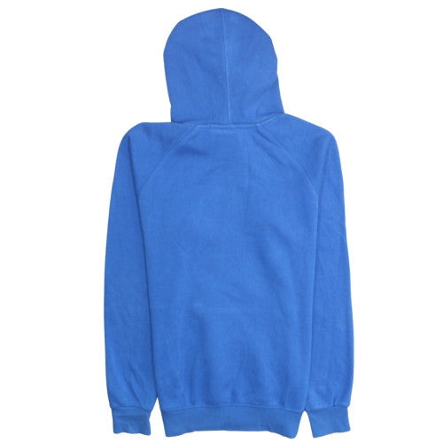 Adidas Men's Blue Pullover Hoodie Small Regular Fit Graphic Fleece