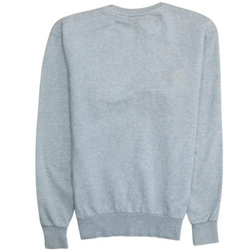 Ellesse Women's Grey Cotton Blend Pullover Sweatshirt Size S