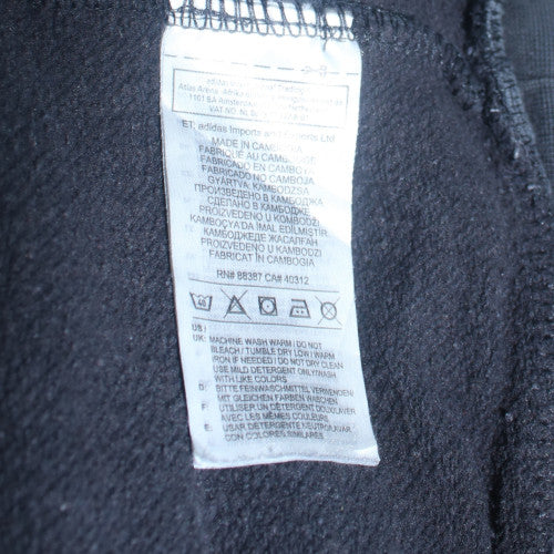 Adidas Womens Black XL Pullover Crew Neck Sweatshirt