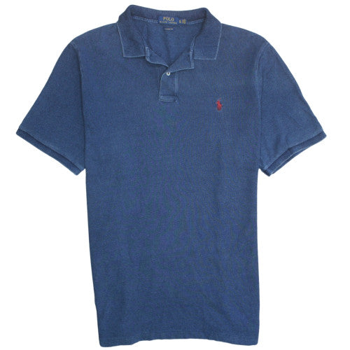 Ralph Lauren Men's Blue Classic Fit Cotton Polo Shirt XL